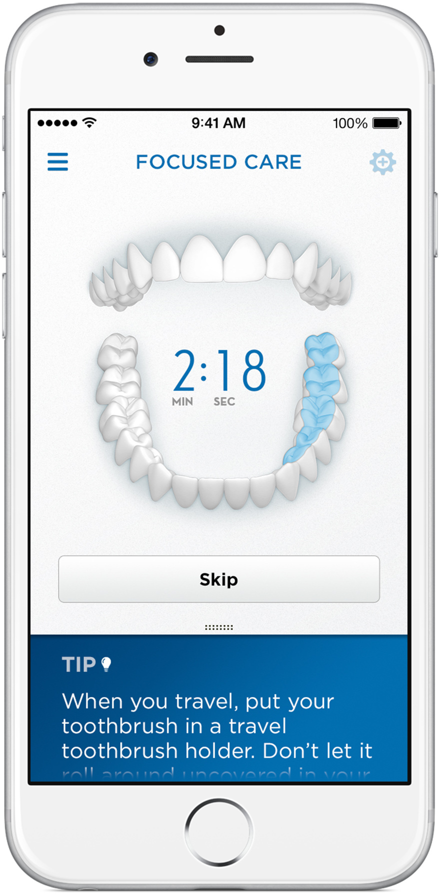 Oral-B app Focused Care